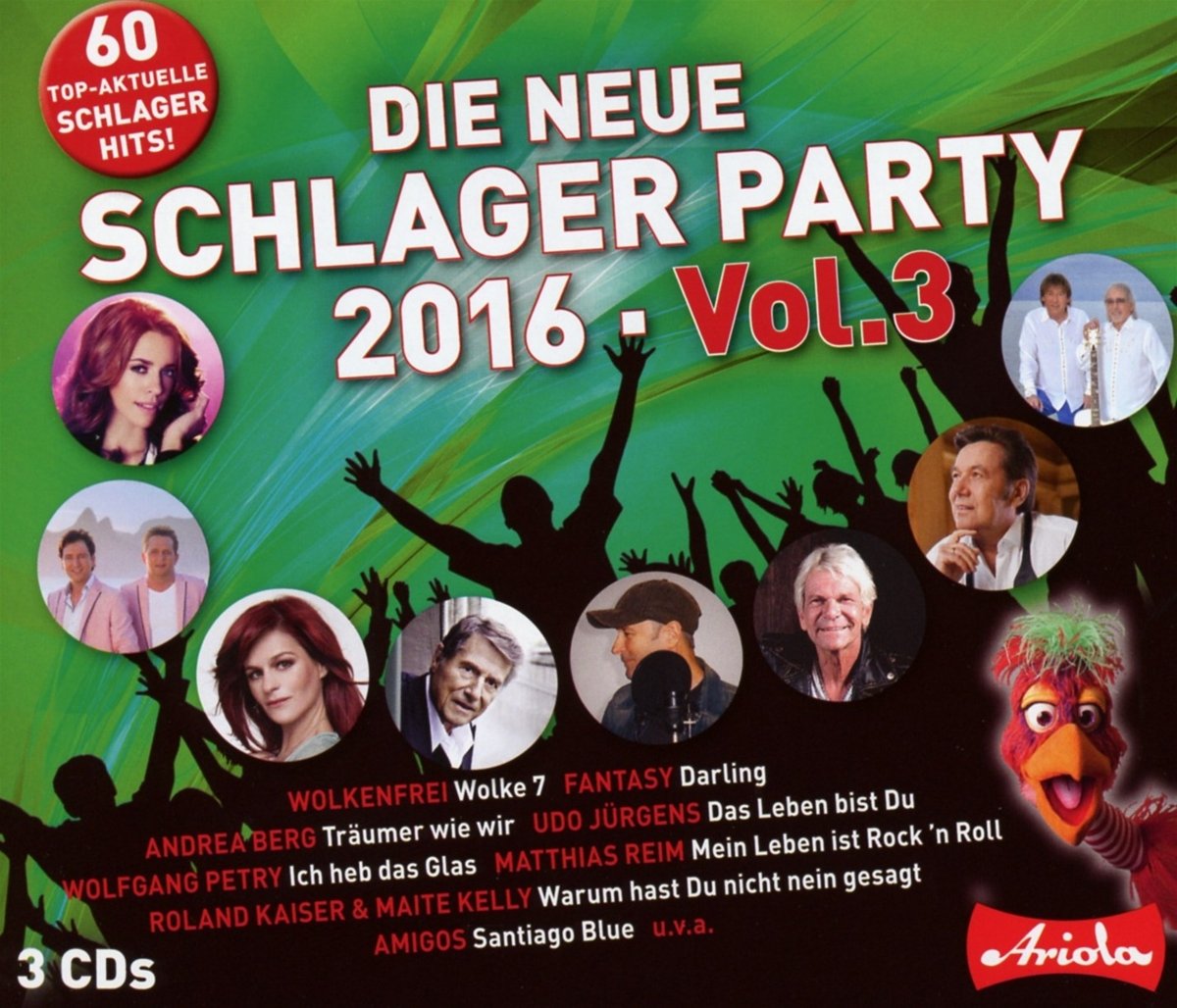 Die Neue Schlagerparty,Vol.3 (2016) German Schlager & Volksmusik