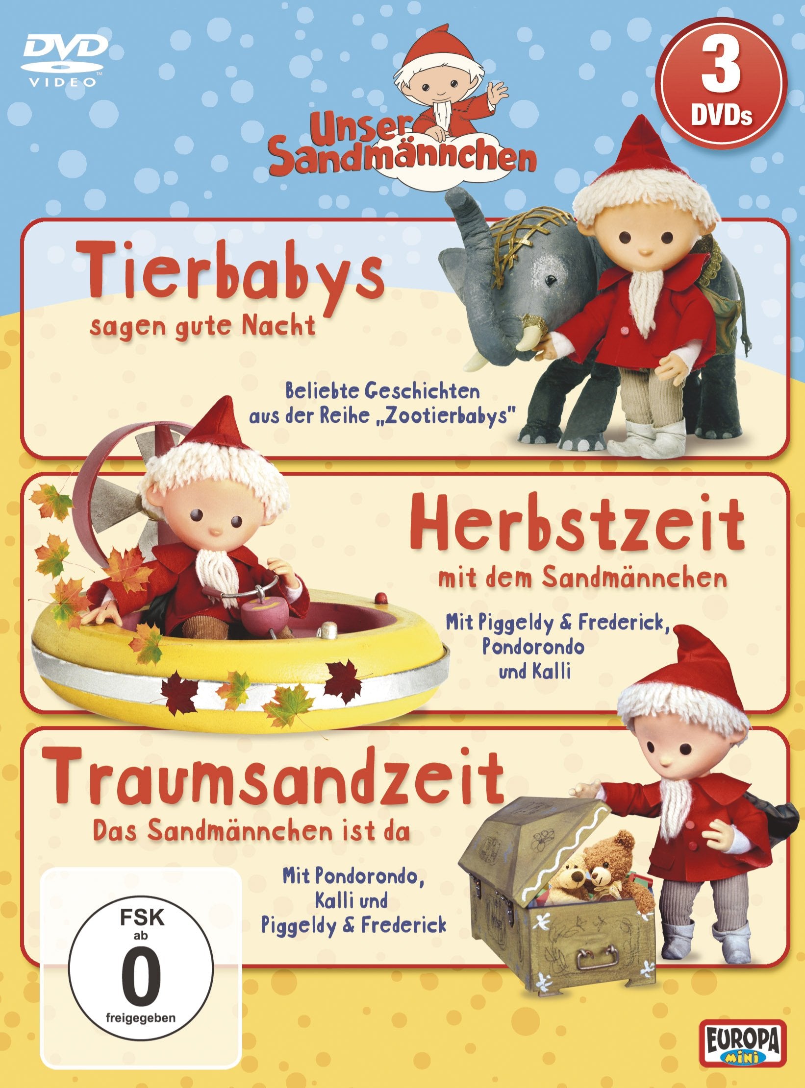 Unser Sandmännchen - 3er-Box Box sets