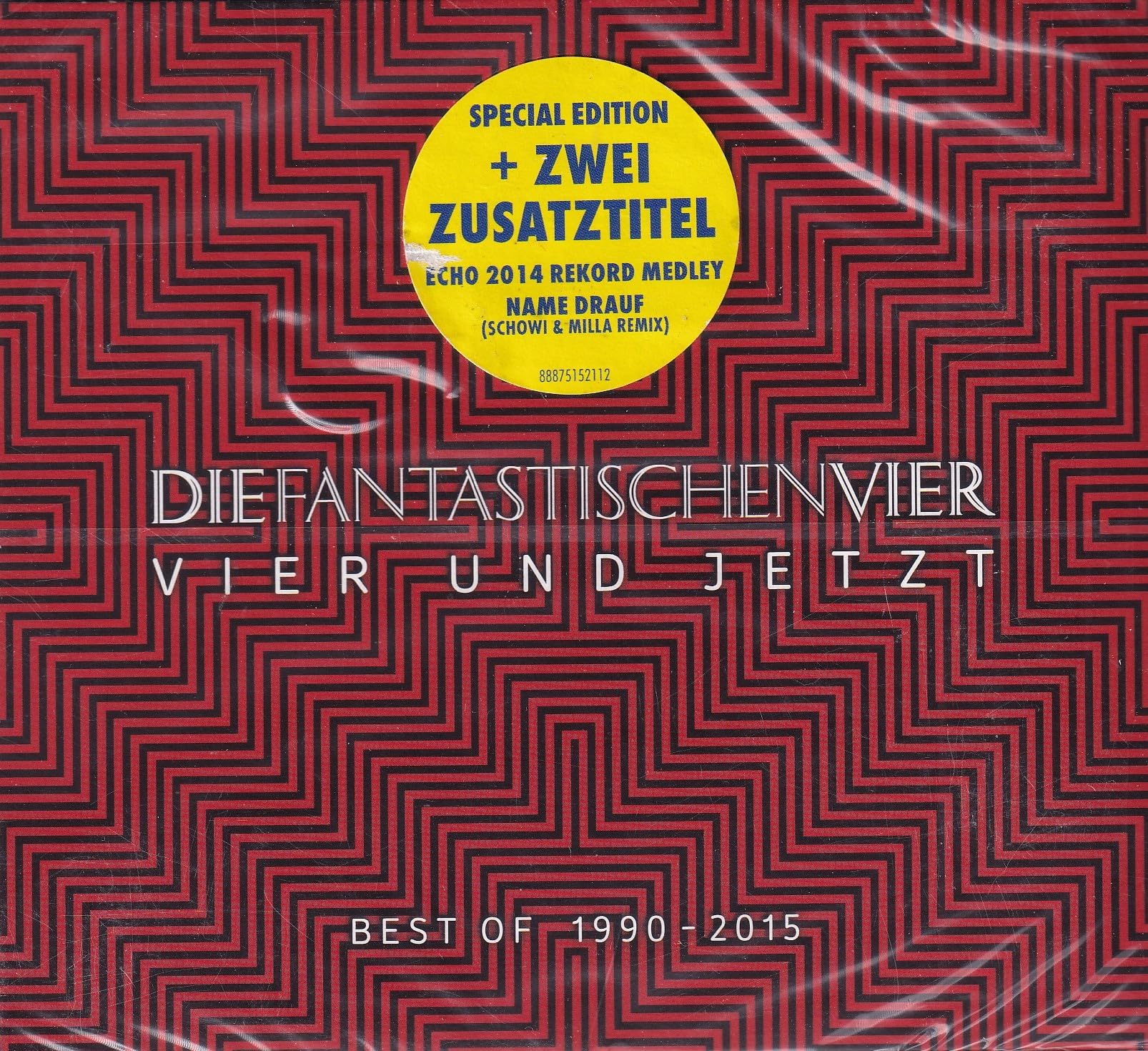 CD DIE FANTASTISCHEN VIER - VIER UN Music