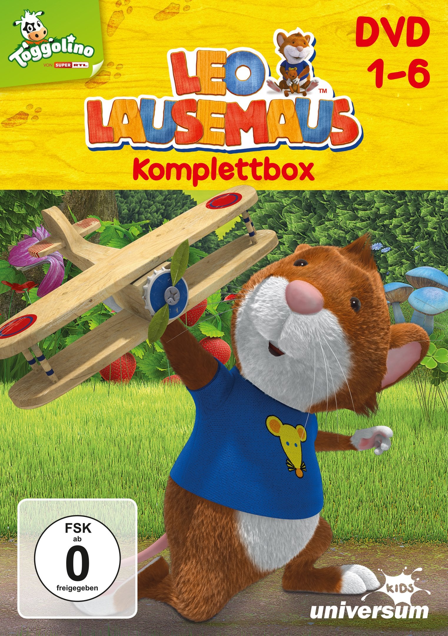 Leo Lausemaus Komplettbox Staffel 1 (DVD 1-6) Box sets