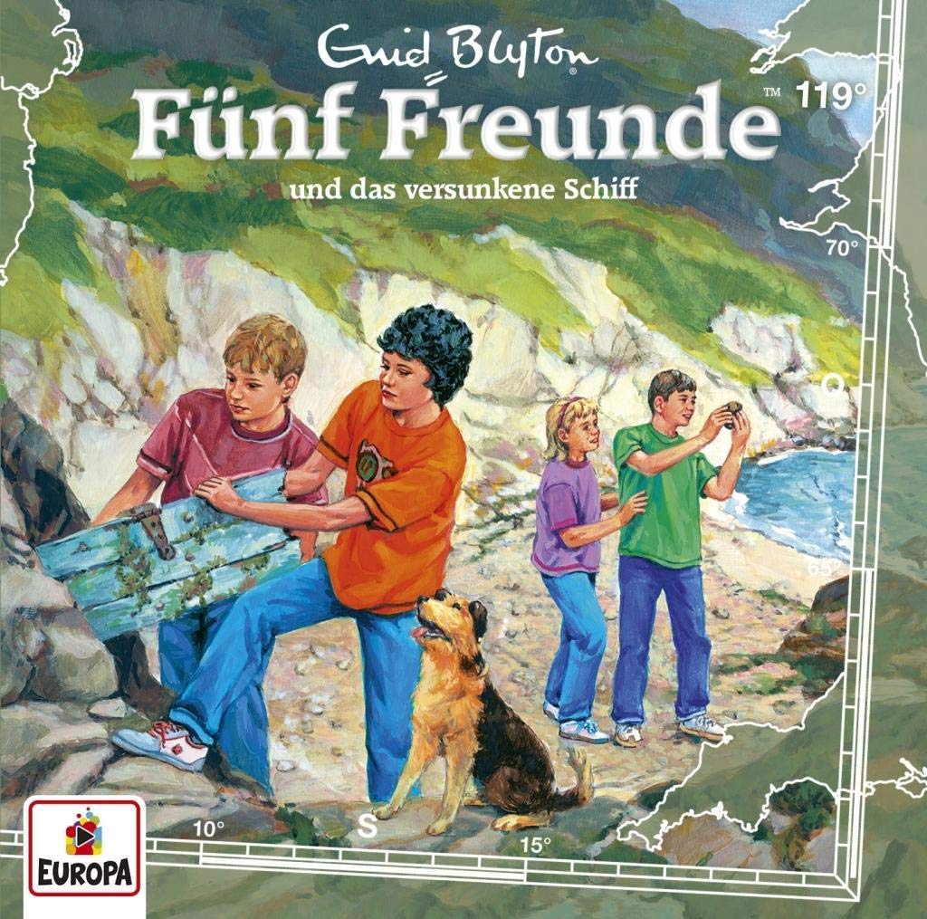 Fünf Freunde 119 und das versunkene Schiff Children & Young People Audio Books