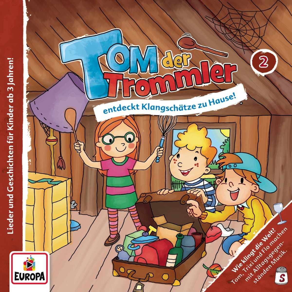 02/Tom der Trommler Entdeckt Klangschätze zu Hause Children & Young People