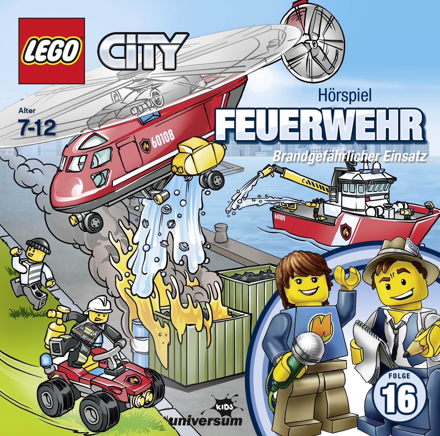 Lego City 16: Feuerwehr (CD) Radio Plays