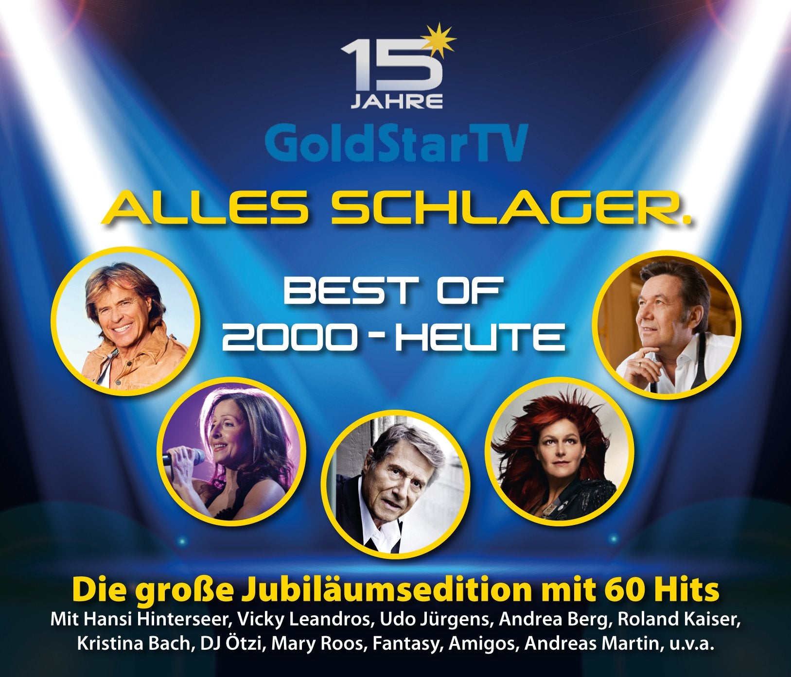 Goldstar 15 Jahre Jubiläum German Schlager & Volksmusik