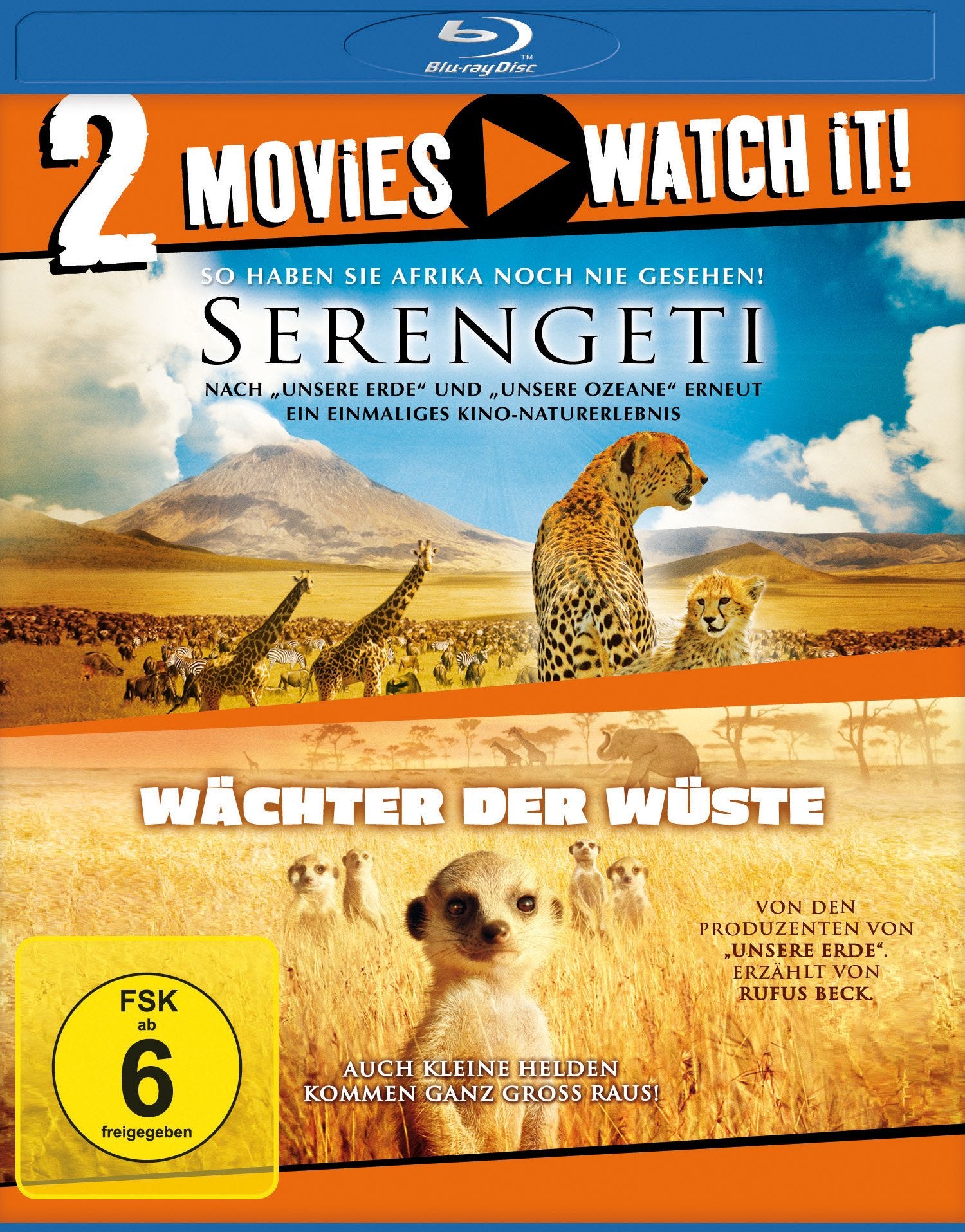 Serengeti & Wächter der Wüste Movies