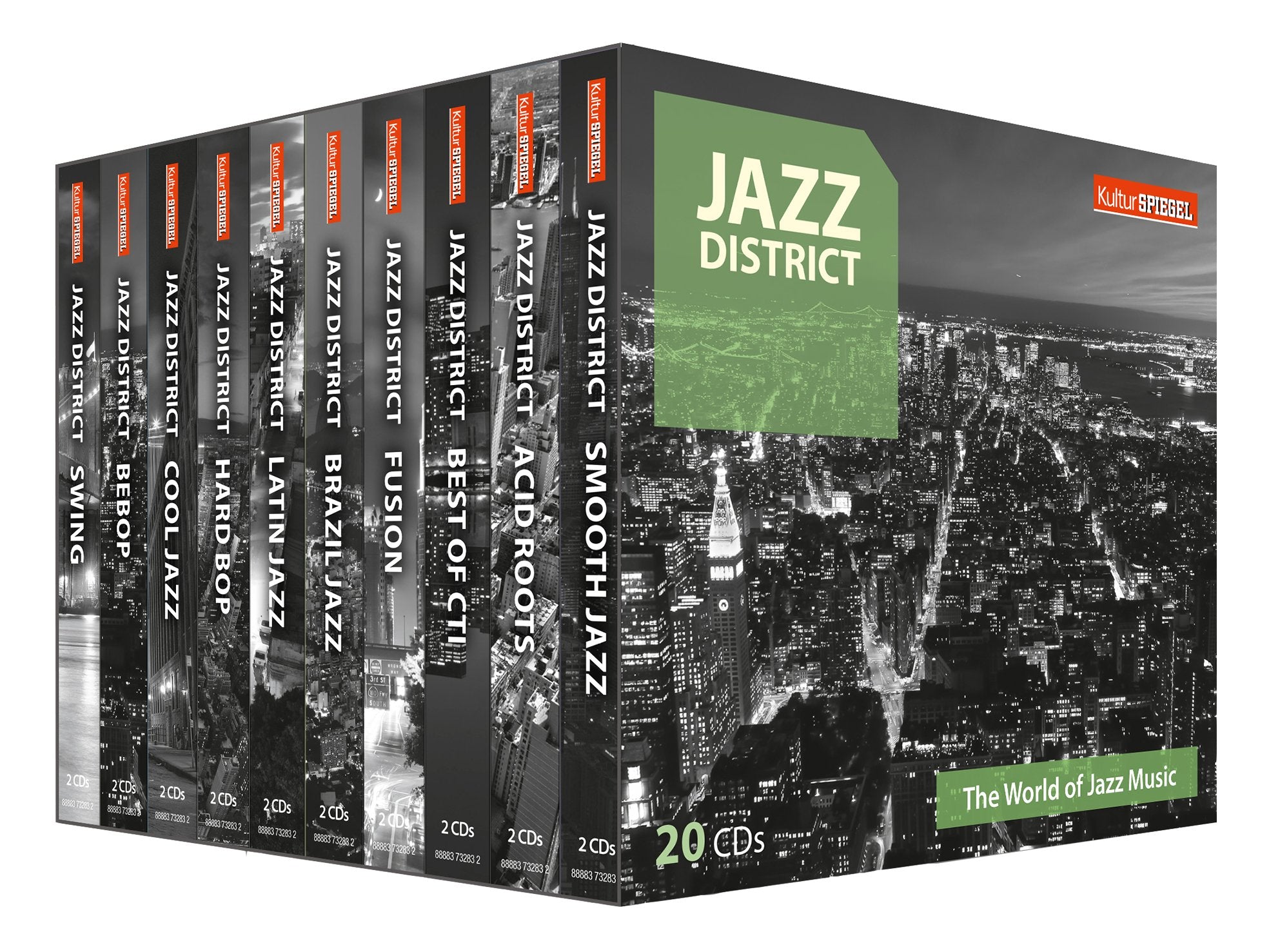 Jazz District - 20cd Box (Kulturspiegel) Jazz