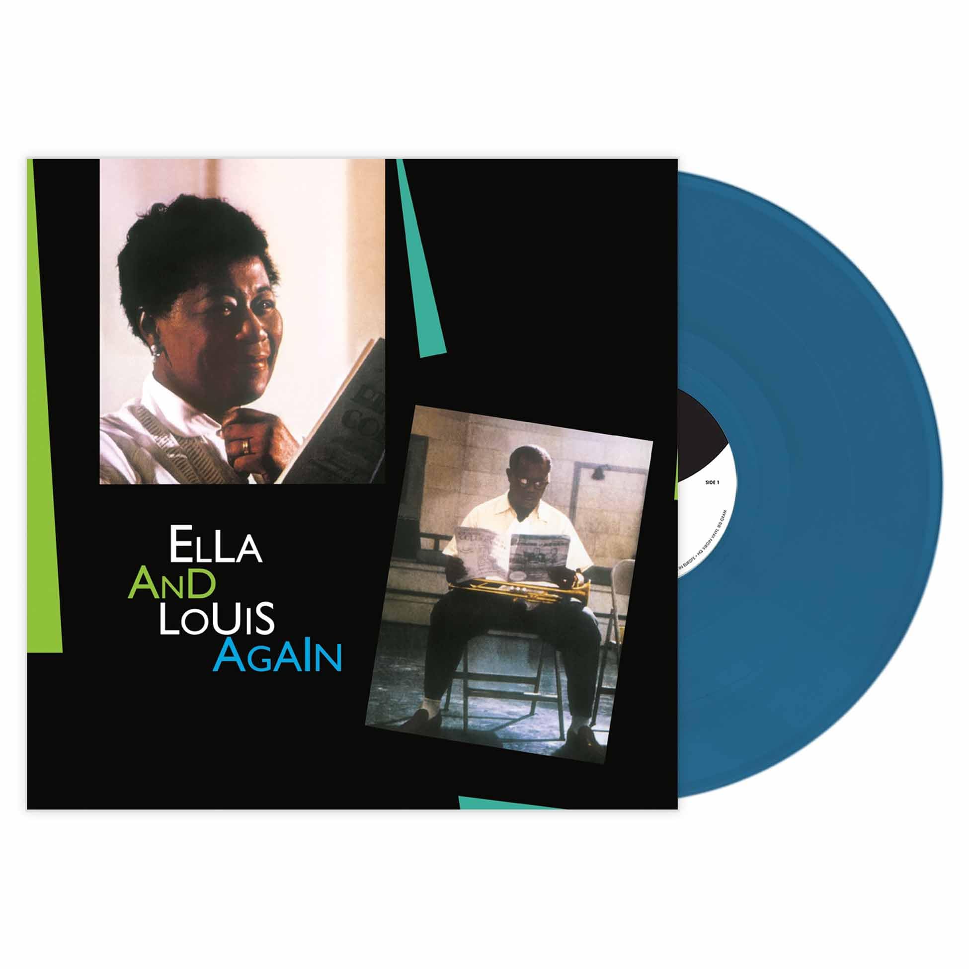 Ella and Louis Again-Vinyle Bleu cd