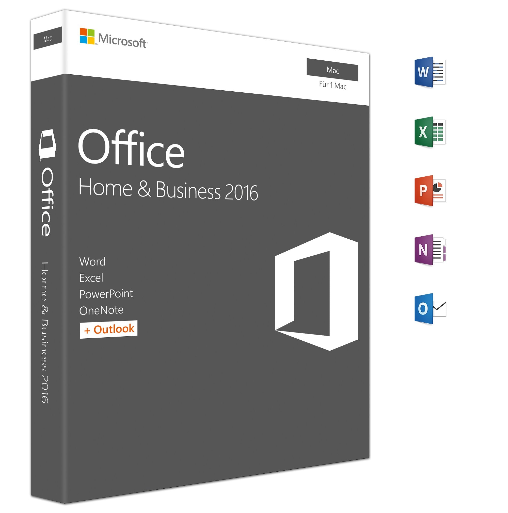 Product Image: Microsoft Office Home and Business 2016 | Mac | Box