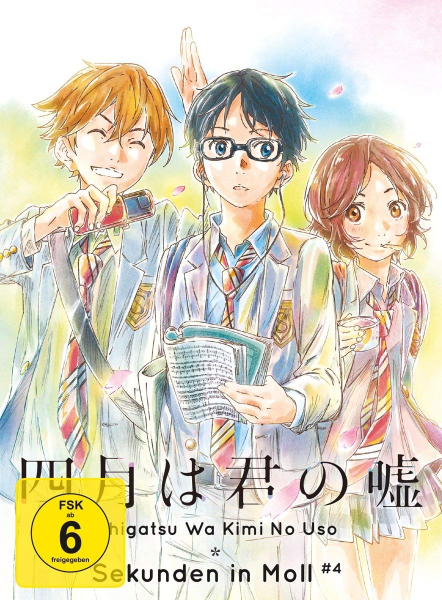 Shigatsu Wa Kimi No Uso - Sekunden in Moll Vol. 4 Ep. 17-22 Box sets