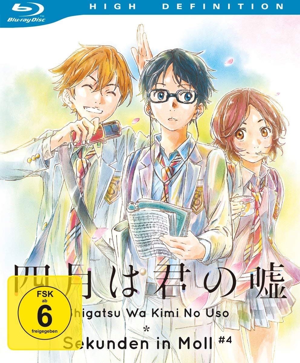 Shigatsu Wa Kimi No Uso - Sekunden in Moll Vol. 4 Ep. 17-22 (inkl. Notenblätter) Box sets