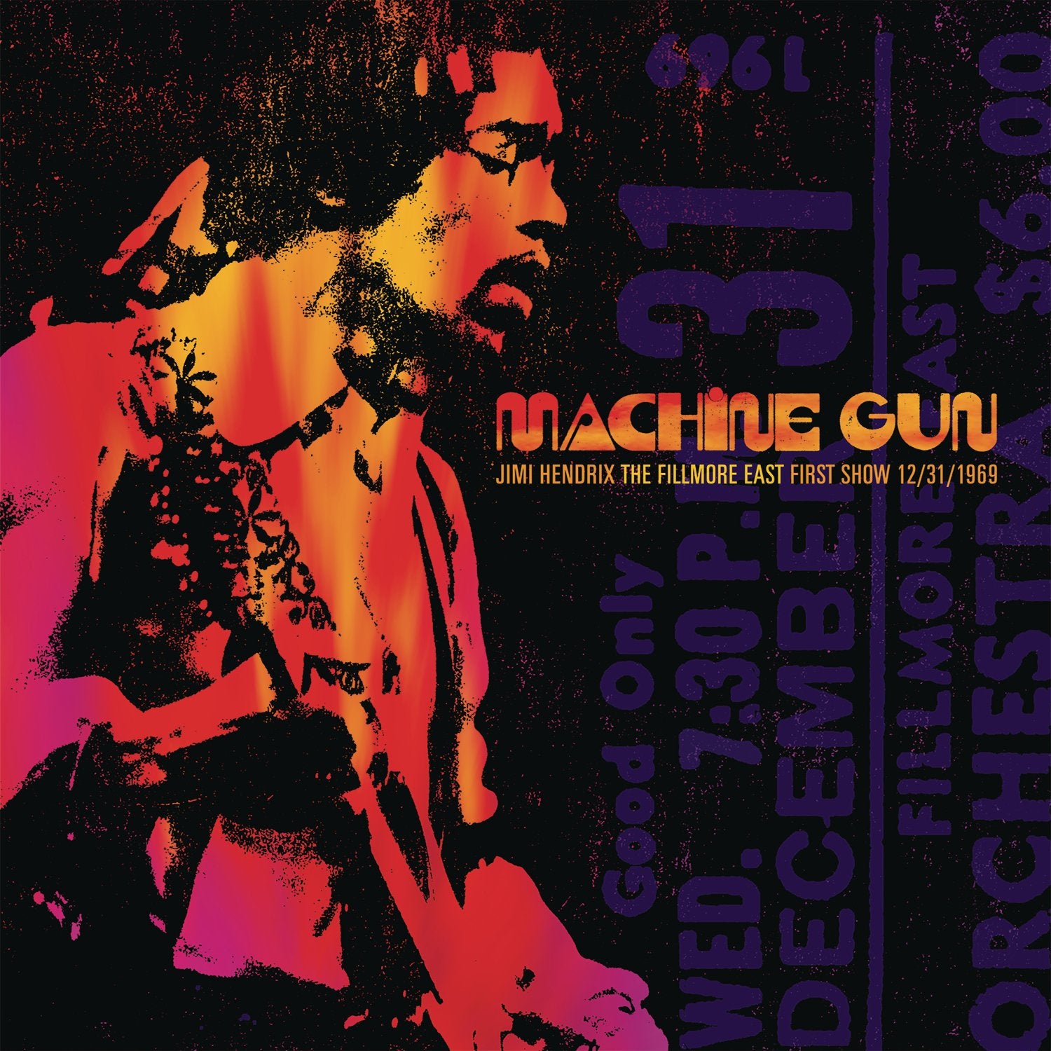 Machine Gun Jimi Hendrix the Fillmore East 12/31/1 Rock