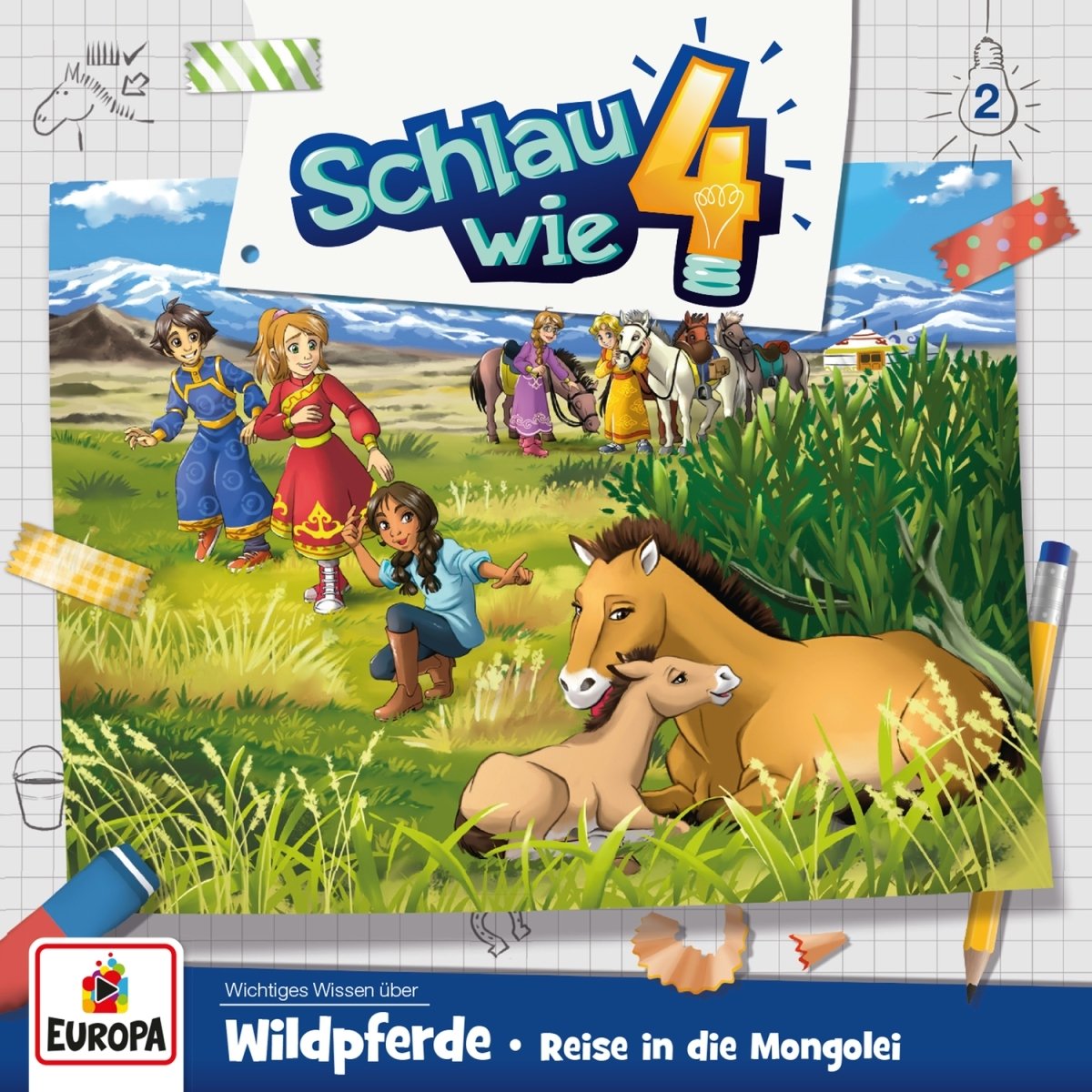 002/Wildpferde: Reise in die Mongolei Children & Young People