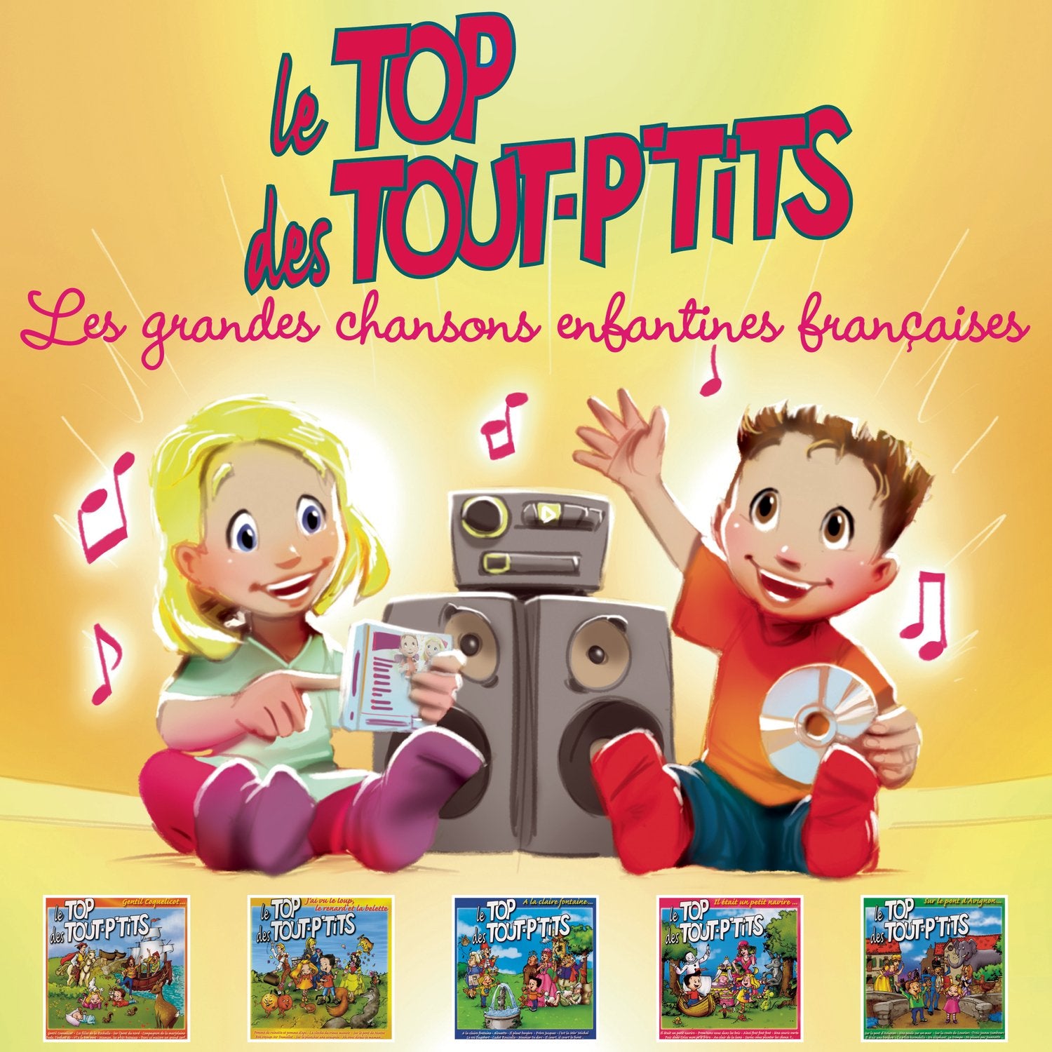 Les Grandes Chansons Enfantines Françaises cd