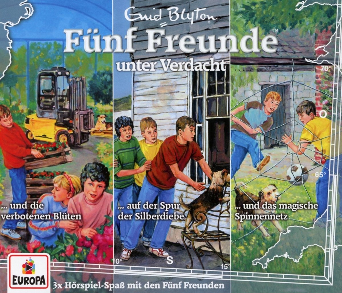 Fünf Freunde Box 28 - Folgen 86/97/105 - Fünf Freunde unter Verdacht Children & Young People Audio Books