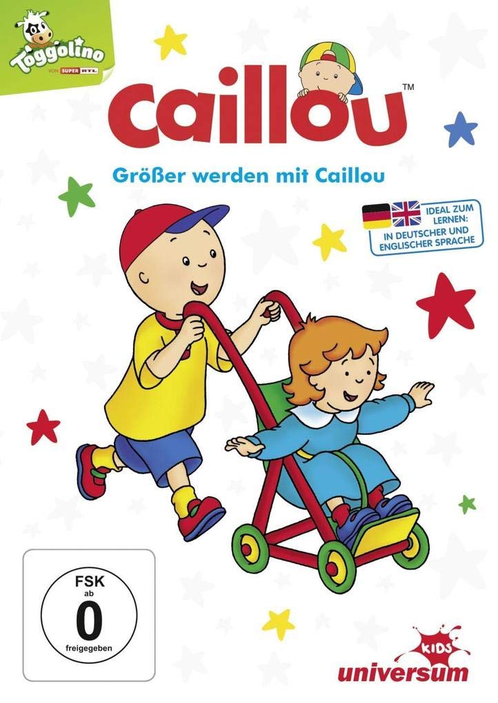 Größer werden mit Caillou Box sets