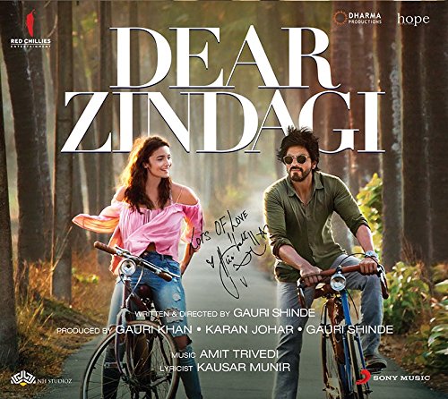 Dear Zindagi Audio CD Stg: Alia Batt, Sharukh khan (2016) Film Soundtracks & Musicals