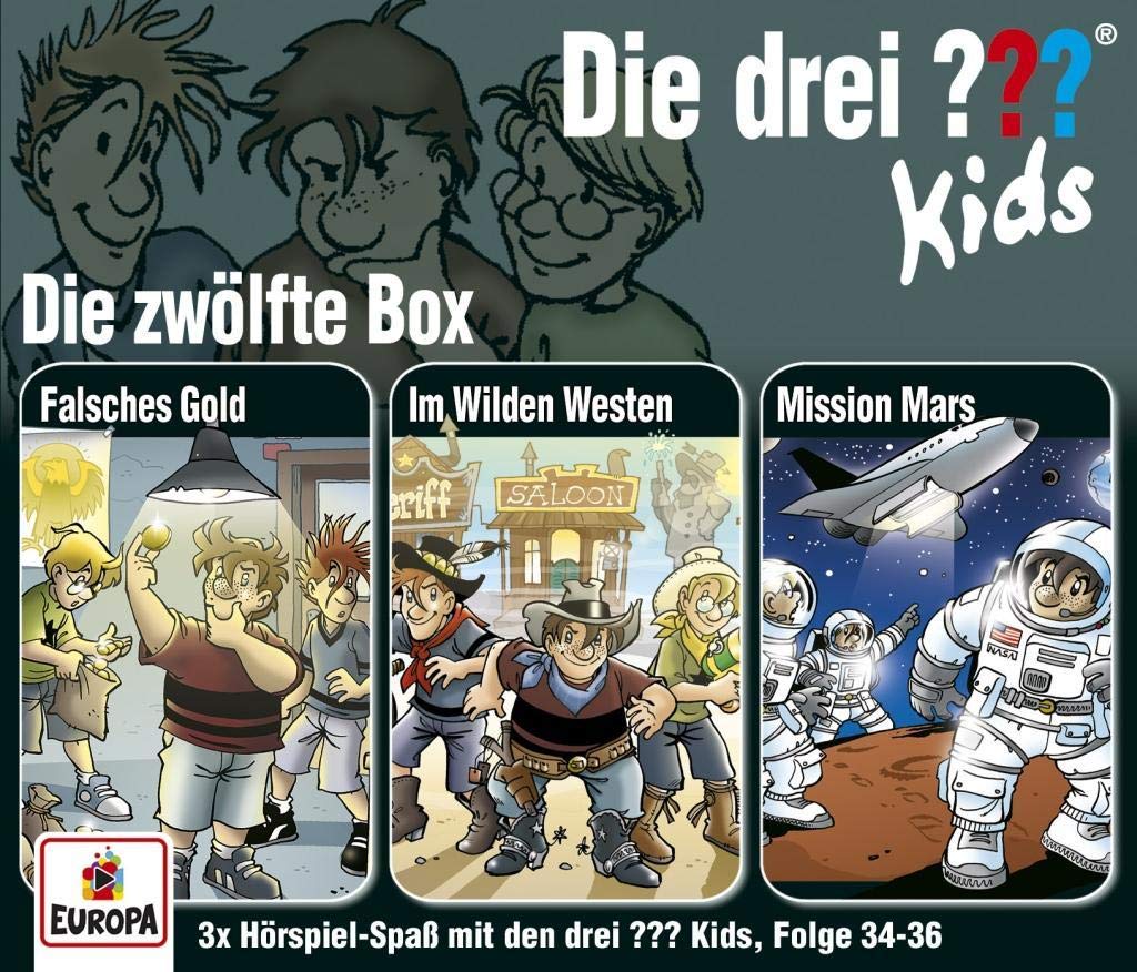 Die drei ??? Kids 12. 3er Box - Folgen 34-36 Board Games
