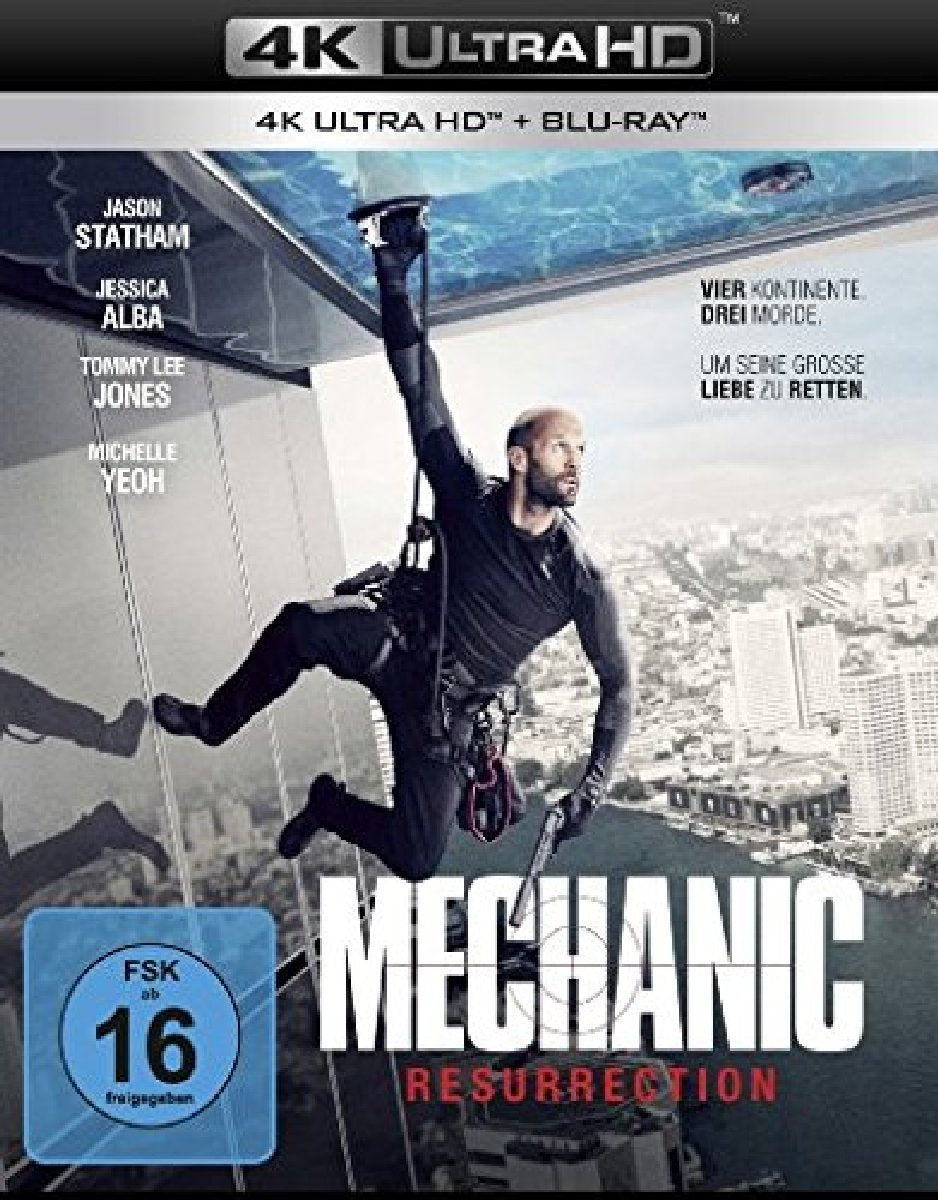 Mechanic: Resurrection Ultra-HD 4K Blu-ray Films