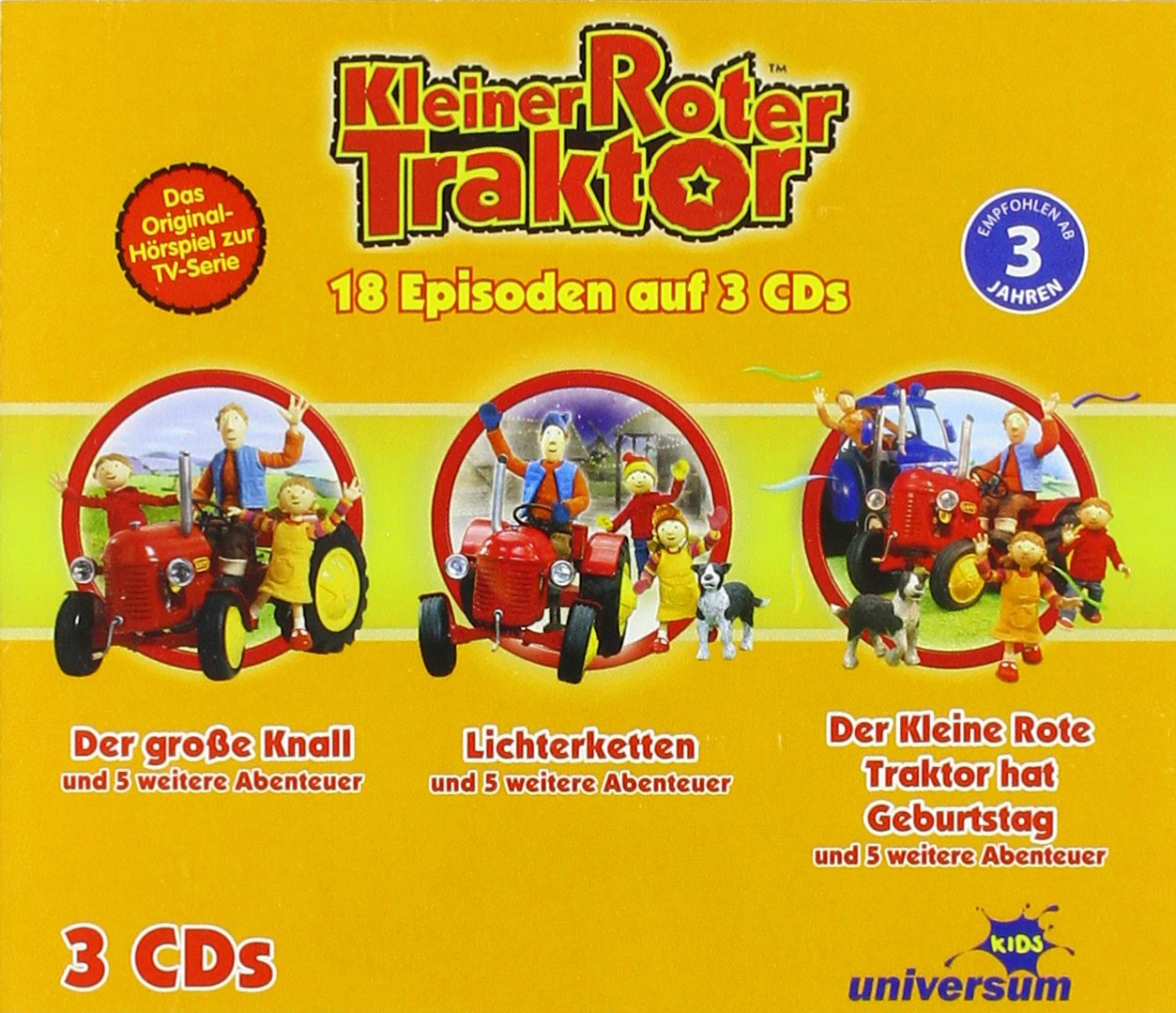 Kleiner Roter Traktor Hörspielbox 1 (CD 1-3) Children & Young People