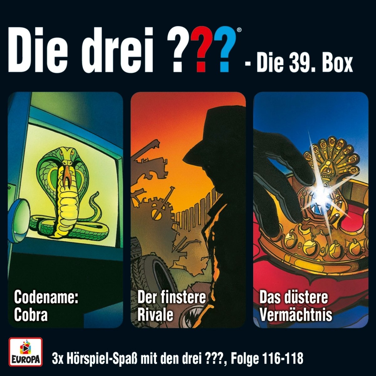 Die drei ??? 3er Box 39 (Folgen 116, 117, 118) (drei Fragezeichen) Children & Young People