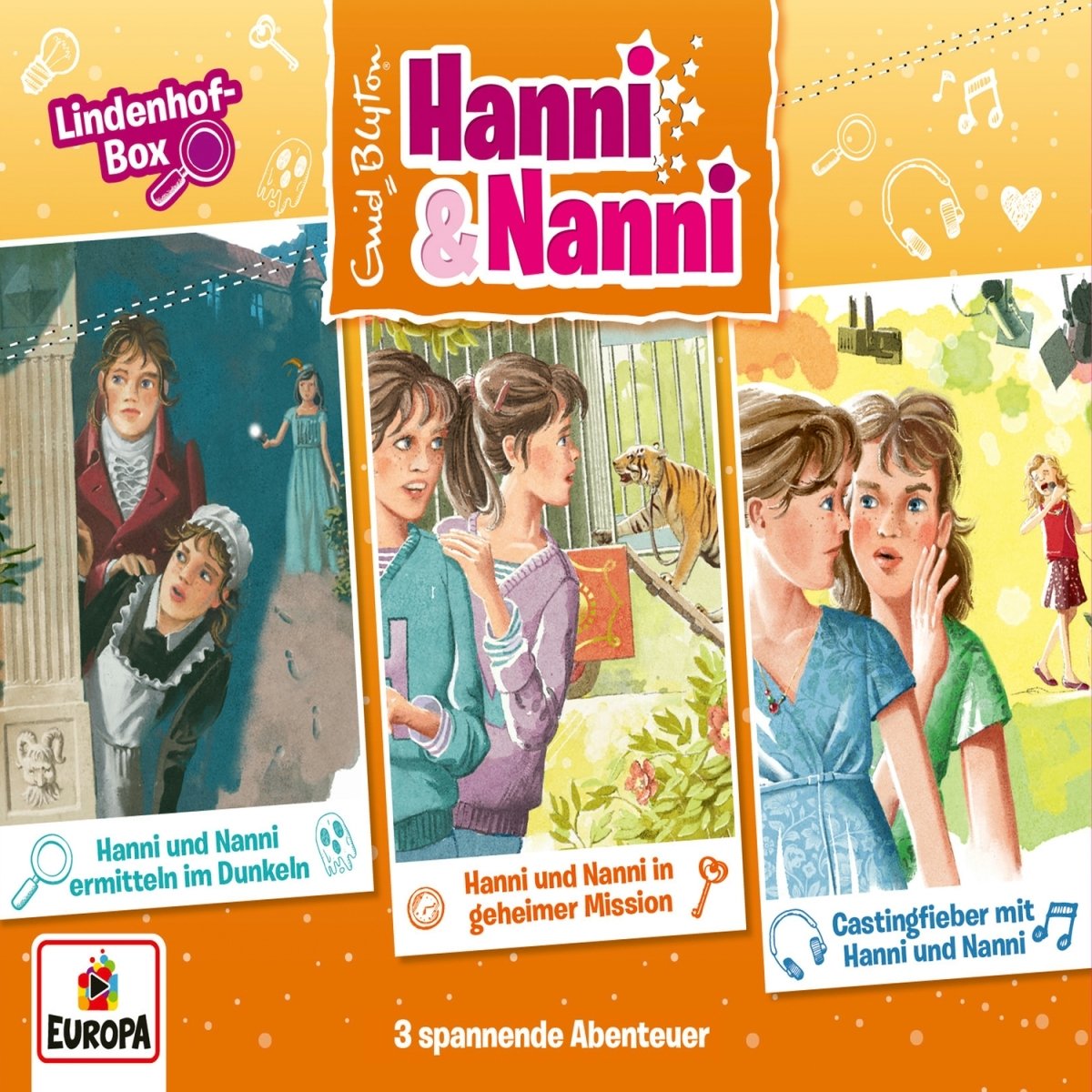 Hanni und Nanni Box 15: Lindenhofbox Children & Young People Audio Books
