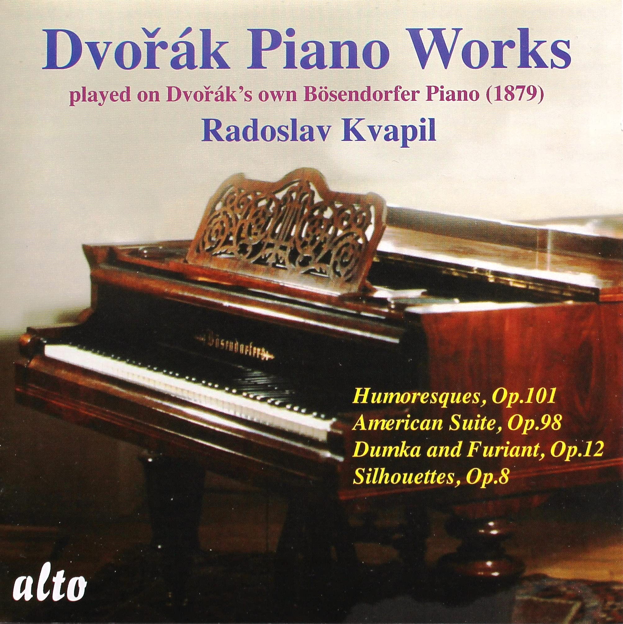 Product Image: Dvorak Piano Music