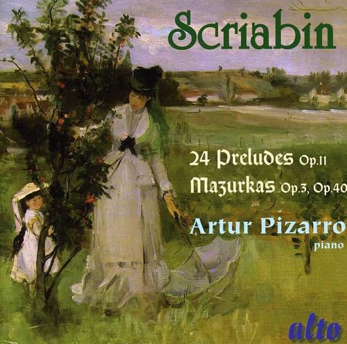 Scriabine : 24 Préludes, Mazurkas. Pizarro. cd