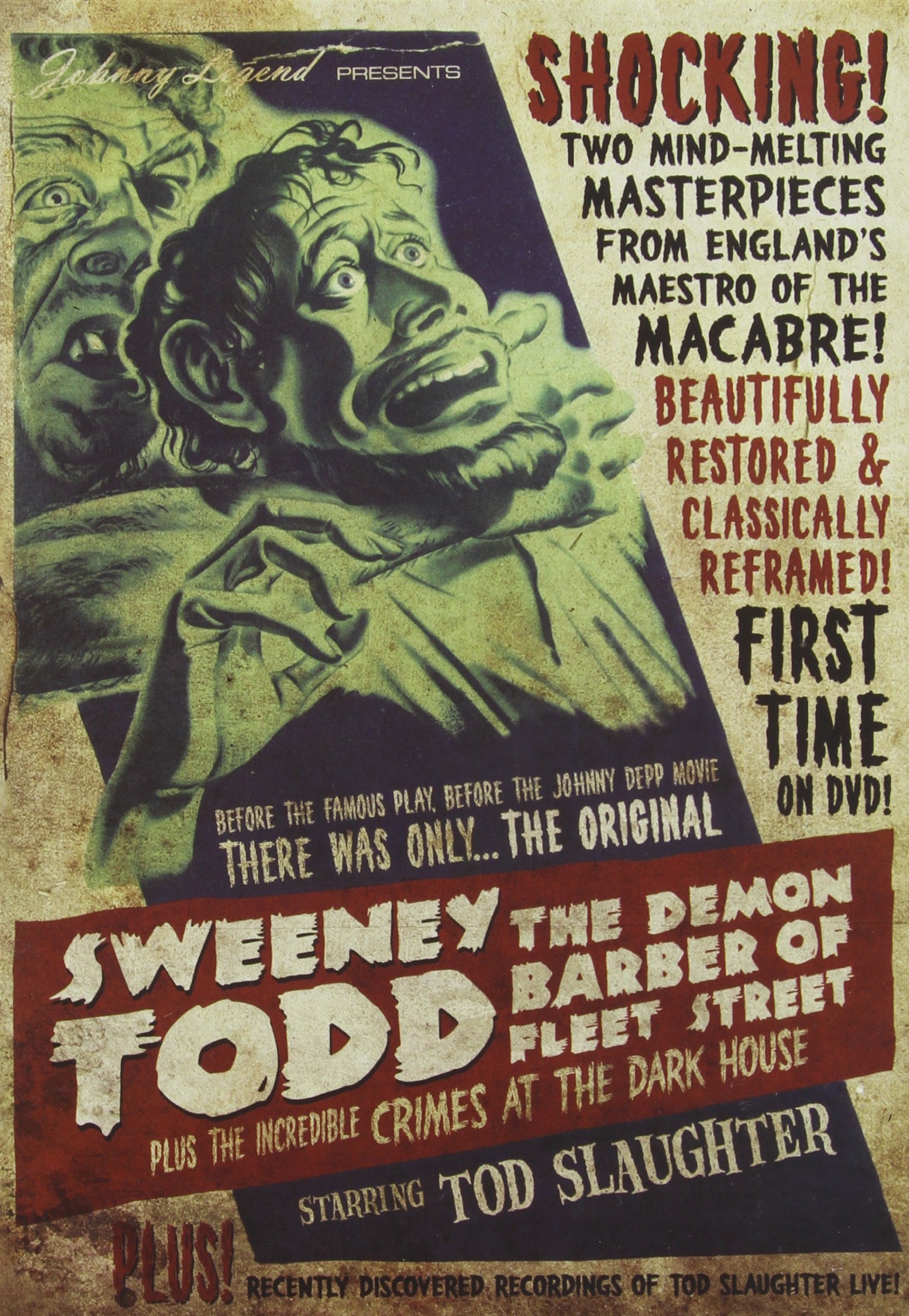 Sweeny Todd: Demon Barber Of Fleet Street / Crimes Films