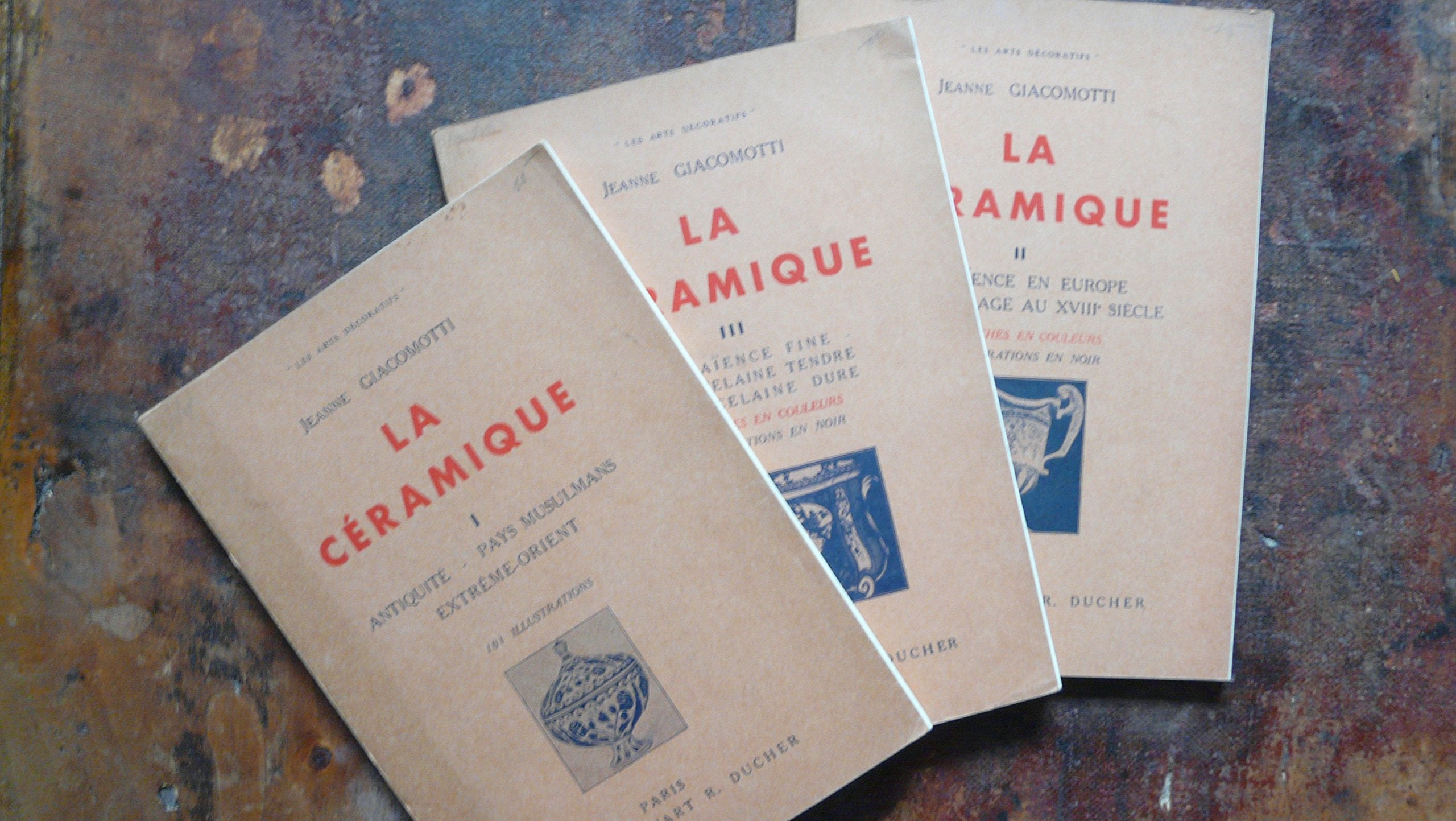 LA CERAMIQUE / TOME 1-2-3 book