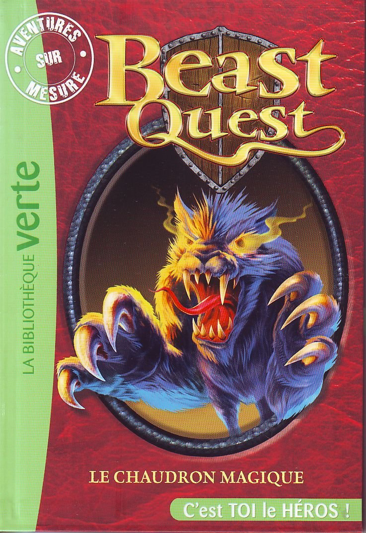 BEAST QUEST - LE CHAUDRON MAGIQUE Books