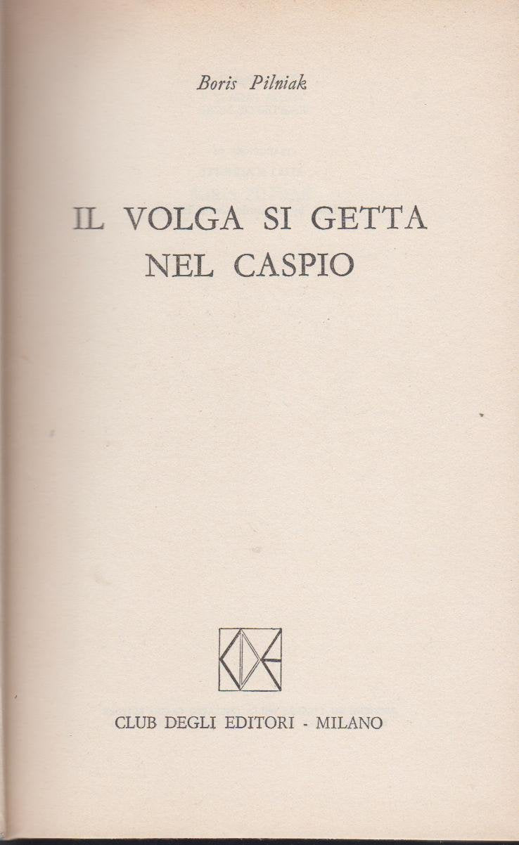 Il Volga si getta nel Caspio. book