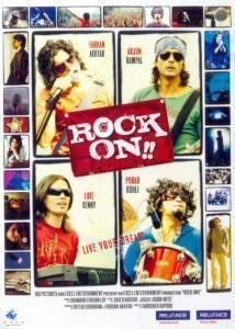 Rock On. Bollywood Film mit Farhan Akhtar und Arjun Rampal. Sprache: HIndi, Untertitel: Englisch. Films