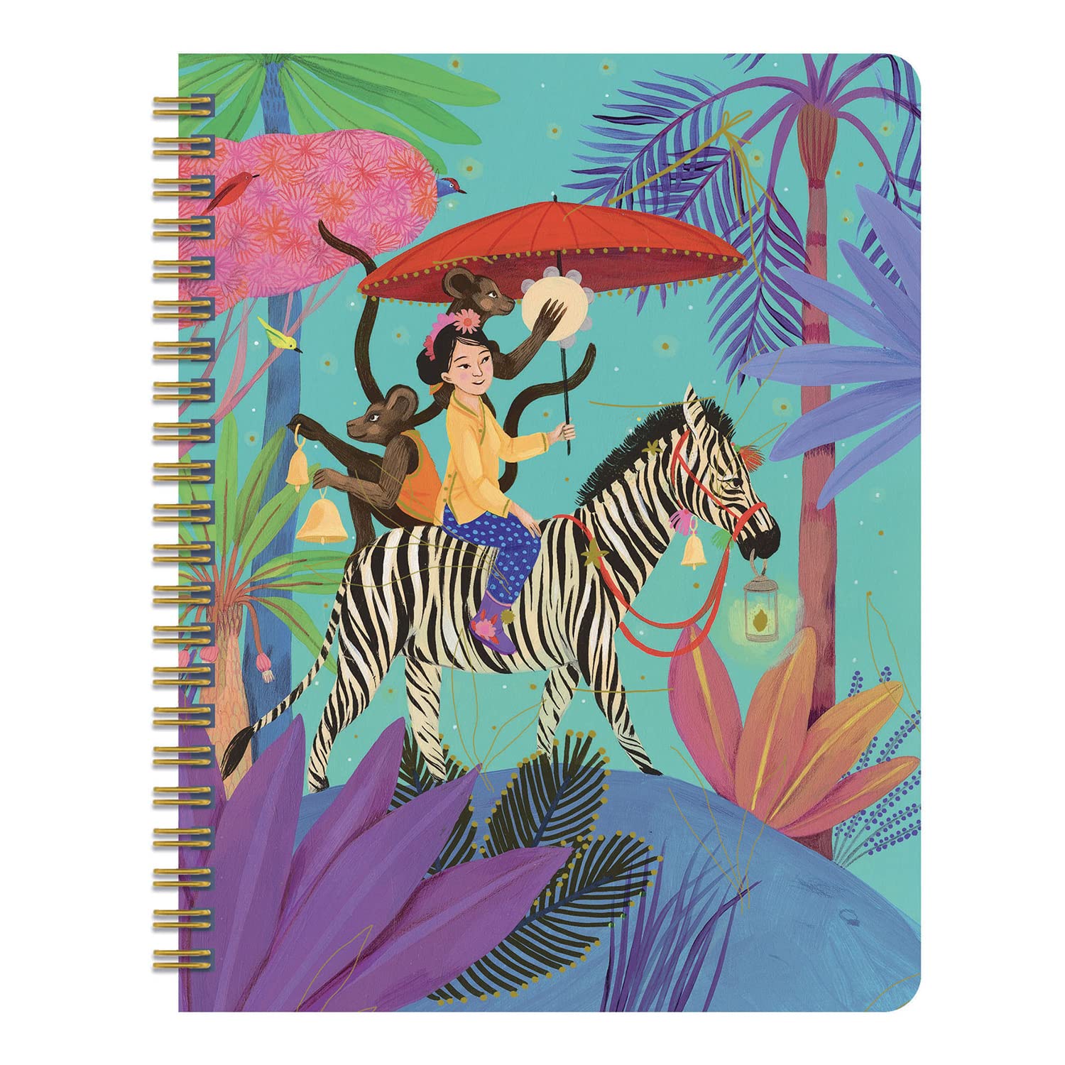 DJECO Carnet à spirales Judith - 15 x 19,5 cm - 88 pages book