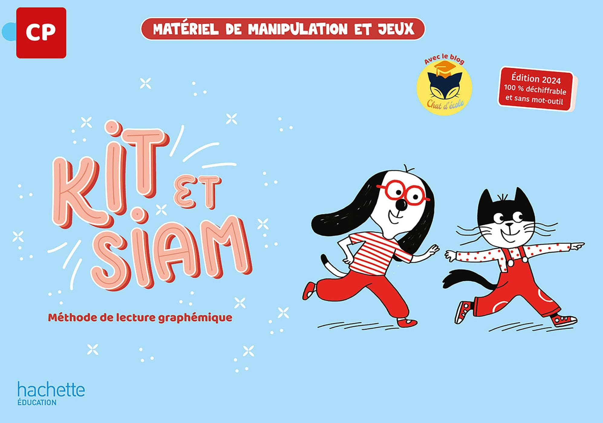 Kit et Siam - Méthode de lecture CP - Boîte de matériel et de jeux - Ed. 2024 book