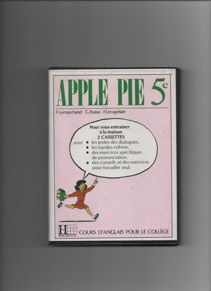 Anglais 5e Apple Pie: 2 K7 pour l'élève cd
