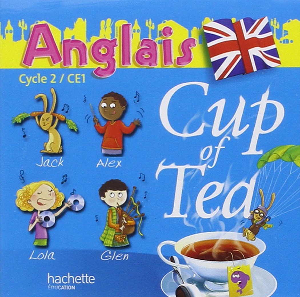 Cup of Tea Anglais CE1 - Double CD audio classe - Ed.2010 cd