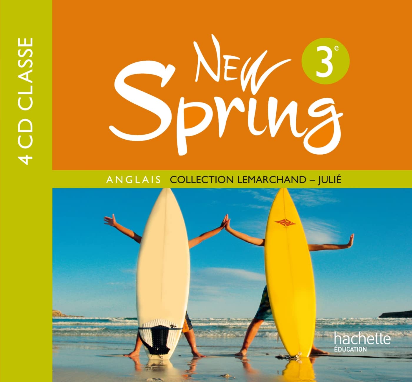 New Spring 3e LV1 - Anglais - 4 CD audio classe - Edition 2009 Non-fiction