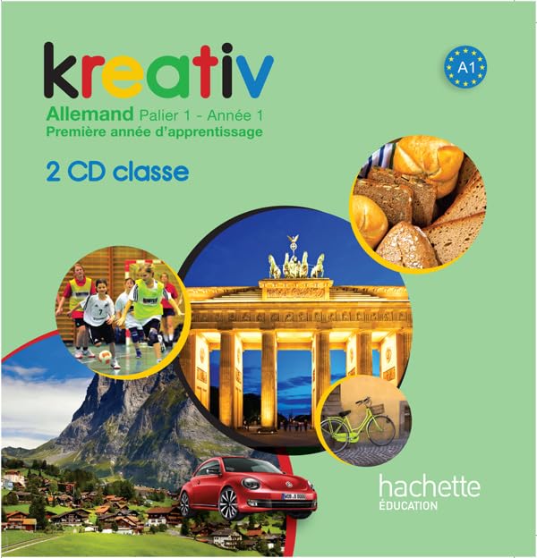 Kreativ Année 1 Palier 1 - Allemand - CD audio classe - Edition 2013 cd