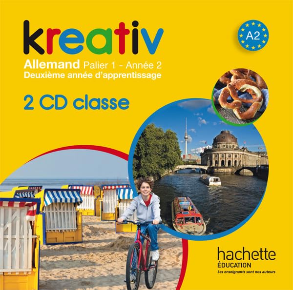Kreativ année 2 palier 1 - Alemand - CD audio classe - édition 2014 cd