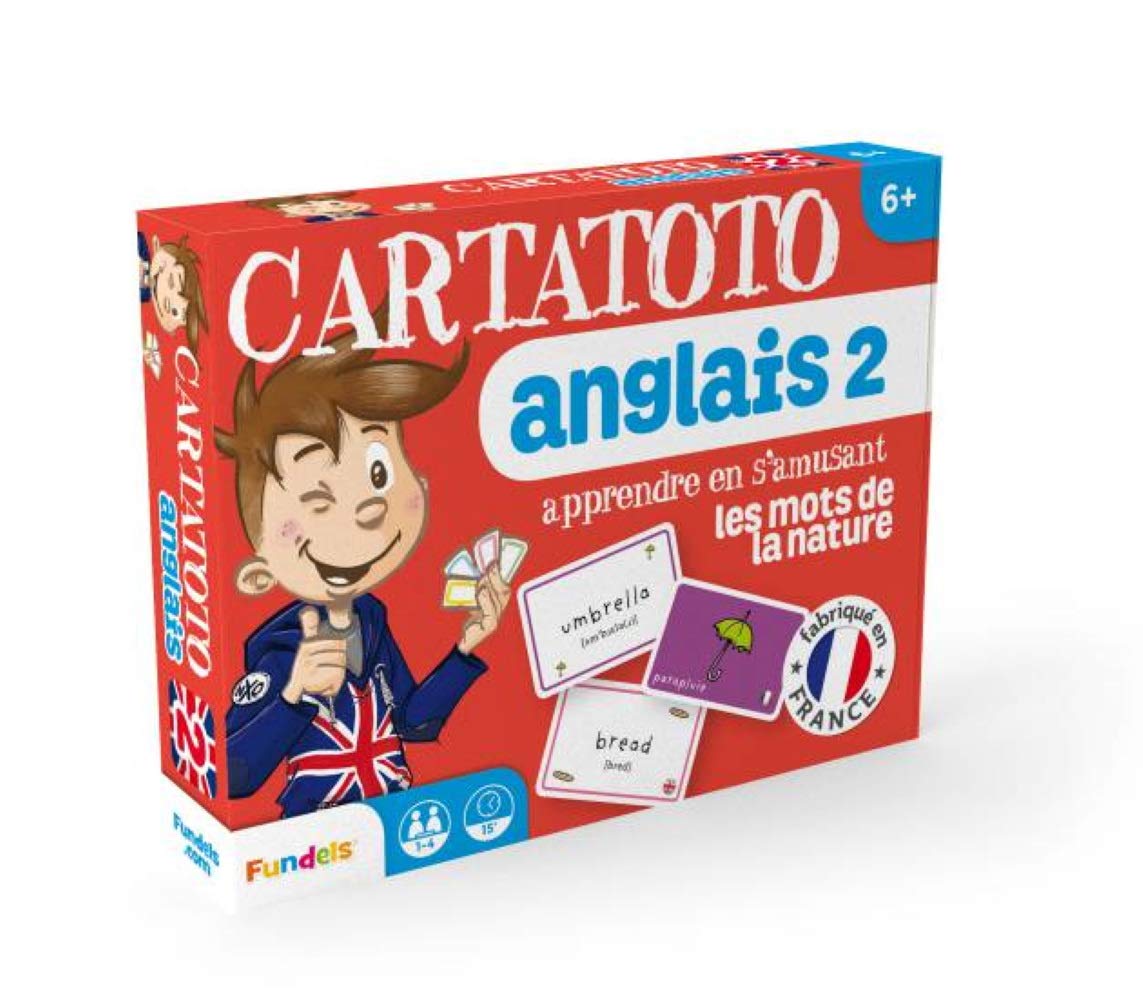 Cartatoto Anglais 2 - Apprendre Mots Nature en S'Amusant Card Games