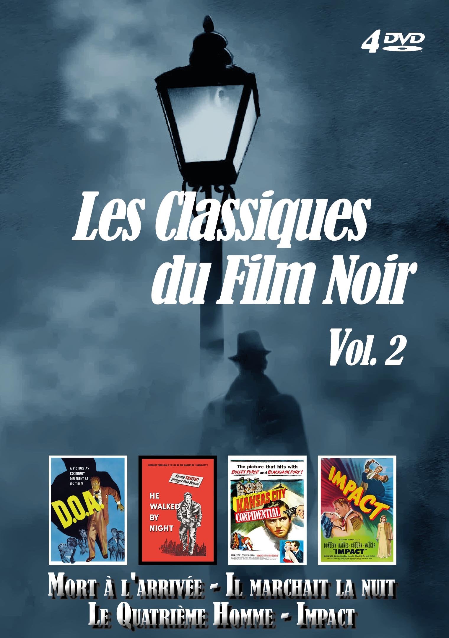 Coffret Les Classiques du Film Noir, vol. 2 dvd
