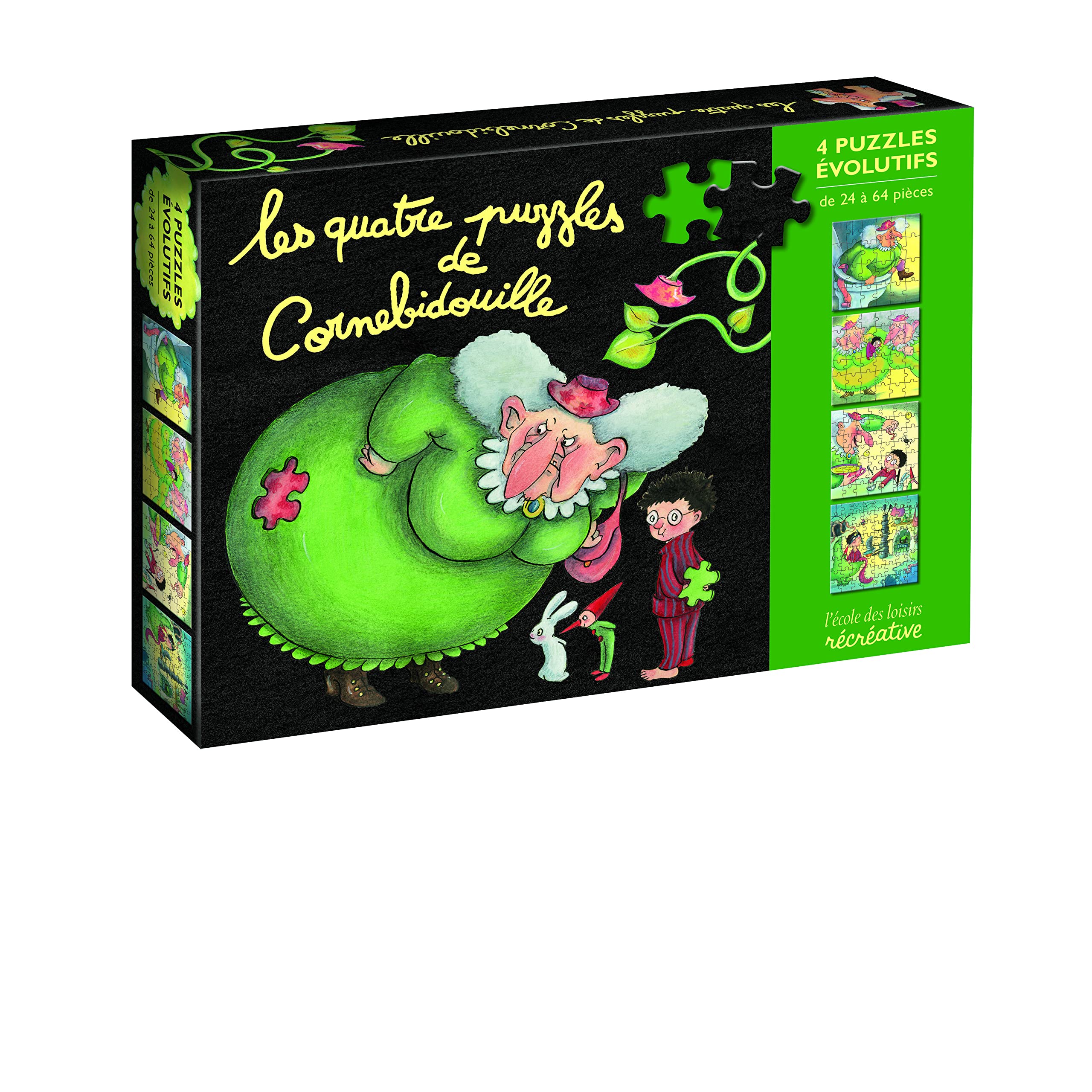 Les quatre puzzles évolutifs de Cornebidouille book