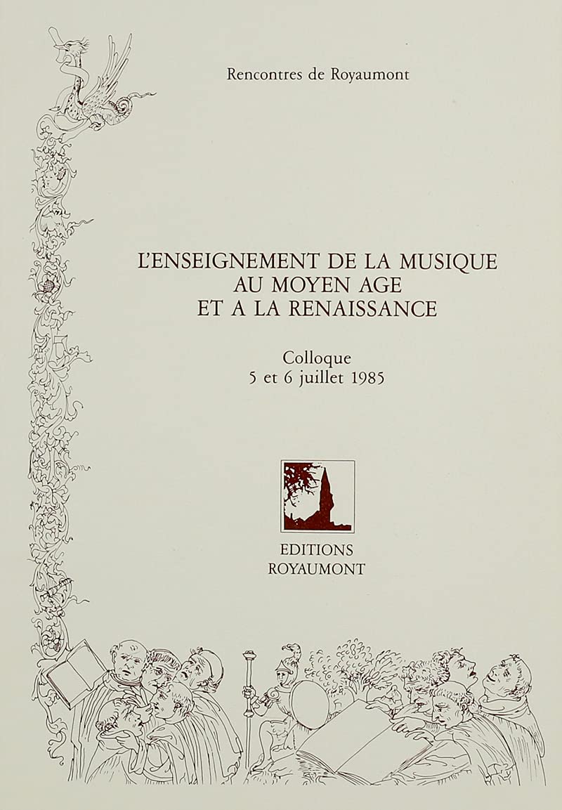 Enseignement D.Musique Moyen Age book