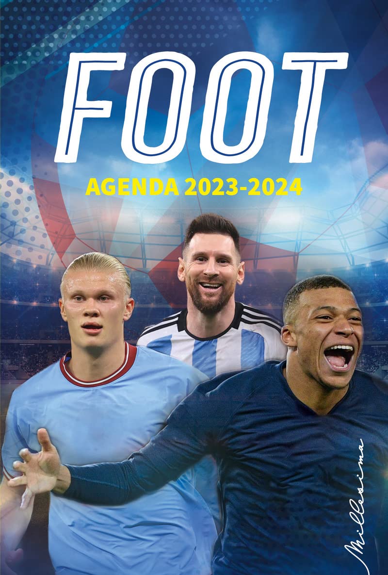 Agenda Foot 2023-2024: Agenda scolaire 2023-2024 book