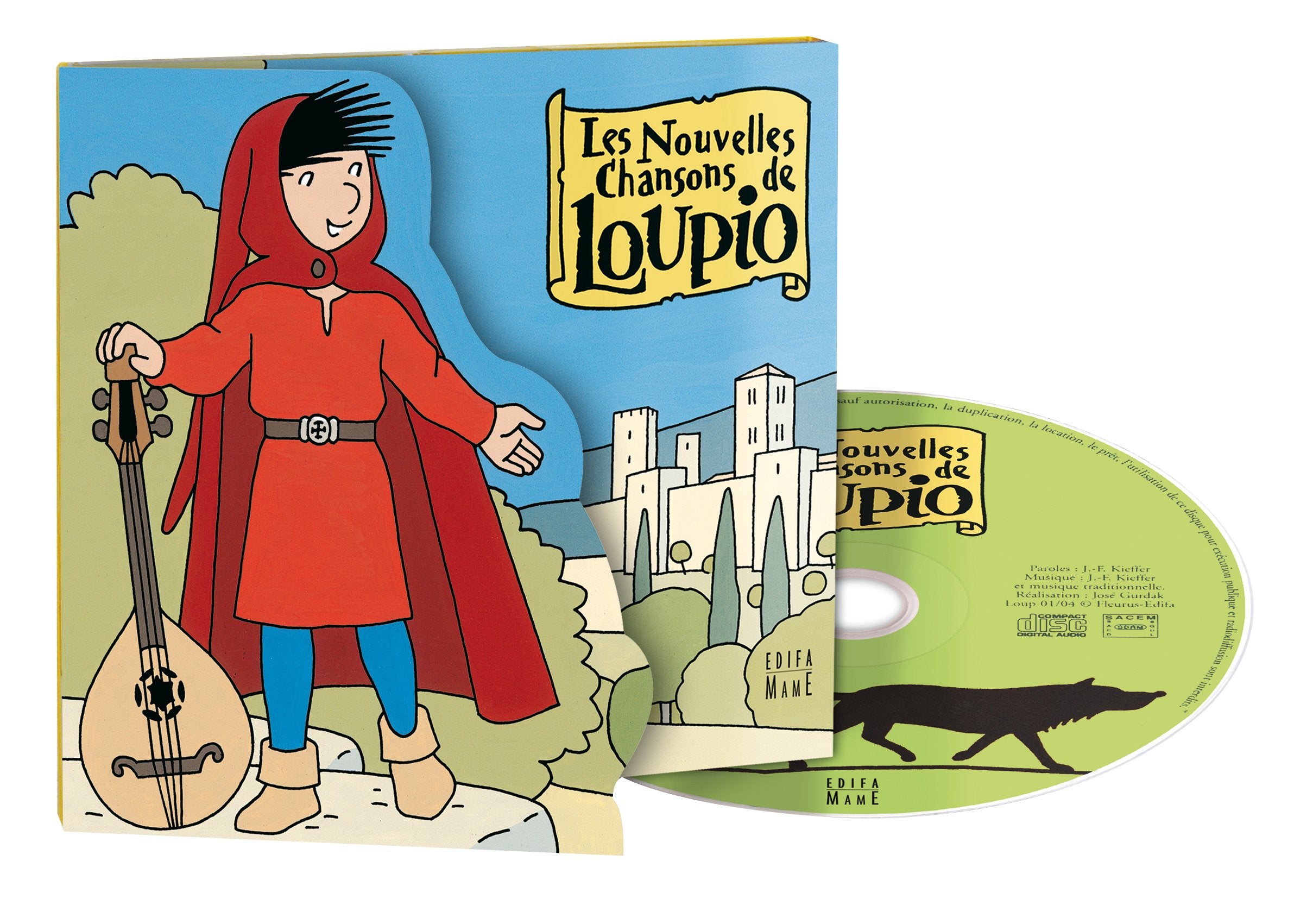 CD les nouvelles chansons de Loupio cd