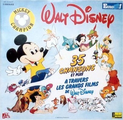 35 chansons et plus à travers les grands films de Walt Disney cd