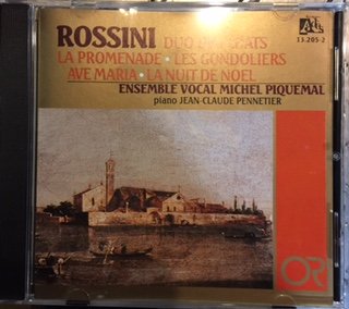"ROSSINI" Ensemble Vocal Michel Piquemal CD, frankreich 1991, Laufzeit 56'03'' Music
