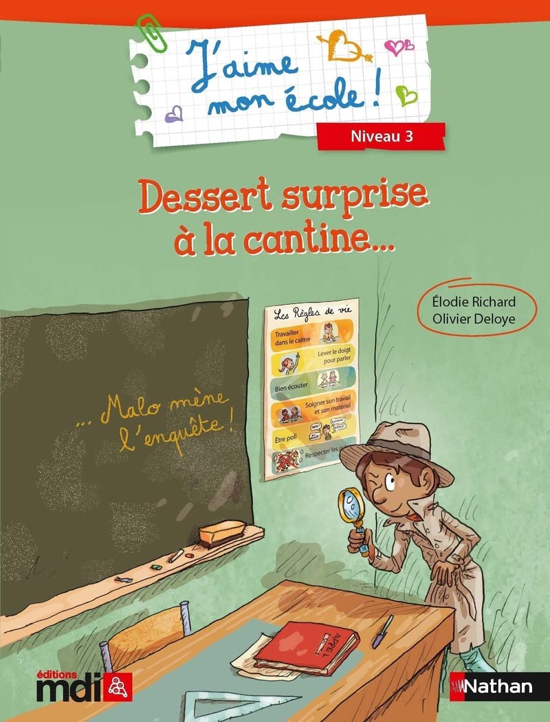 Pack de 5 livres : Dessert surprise à la cantine... book