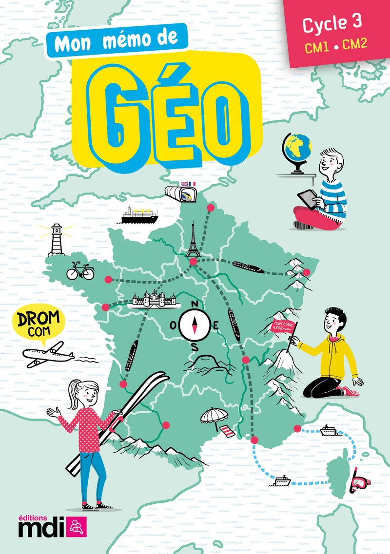 Mon Mémo de Géo Pack de 5 exemplaires: Edition 2018 book