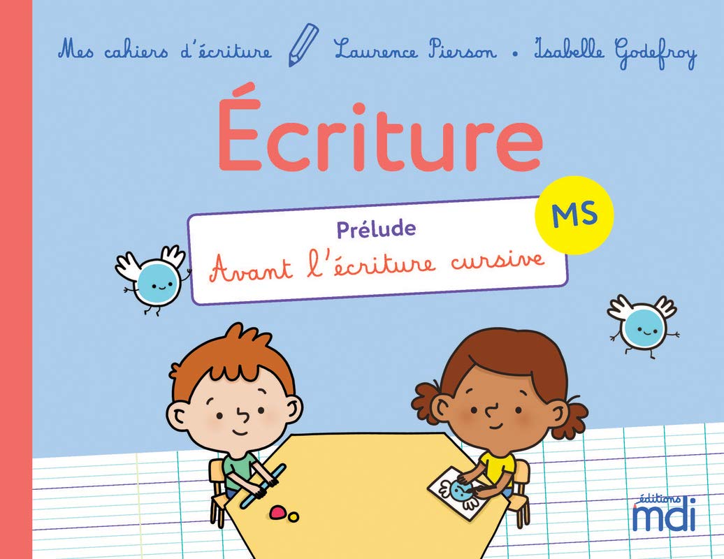 Mes cahiers d'écriture MS - Prélude - Lot de 5 cahiers book